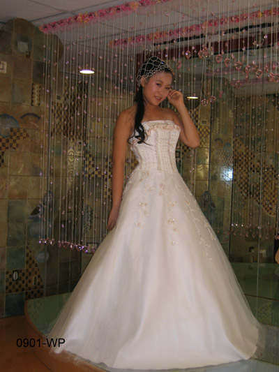 wedding gown