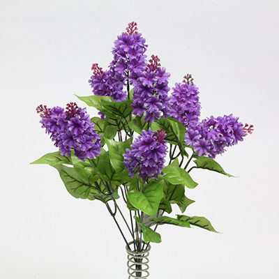 45cm Lilac Bush X 8