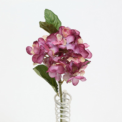 12 inches Taffeta Hydrangea Short Stem (30cm)