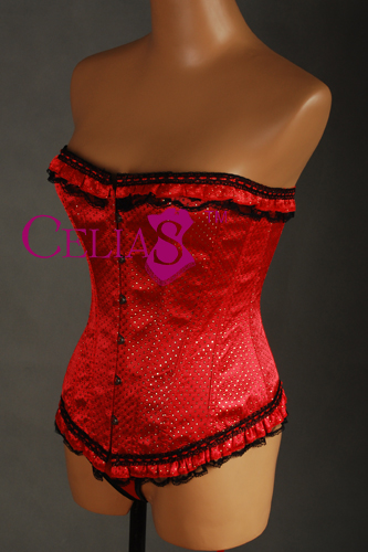Freesamples Sexy Overbust Steel Boned Corset Wholesale China