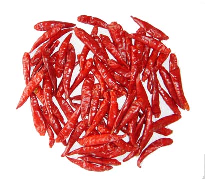 Dried Red Hot Chili Pepper