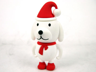 Christmas Dog Usb
