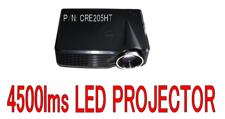 Sell LCD projector with led light source, long life time for home theatre presentation
