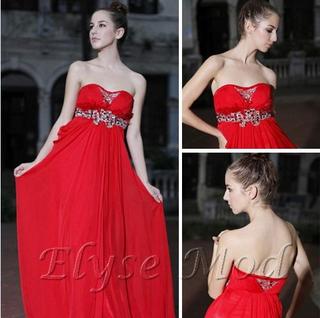 Wholesale Elysemod Bridesmaid Ball Wedding Dress Prom Gown Evening Dress
