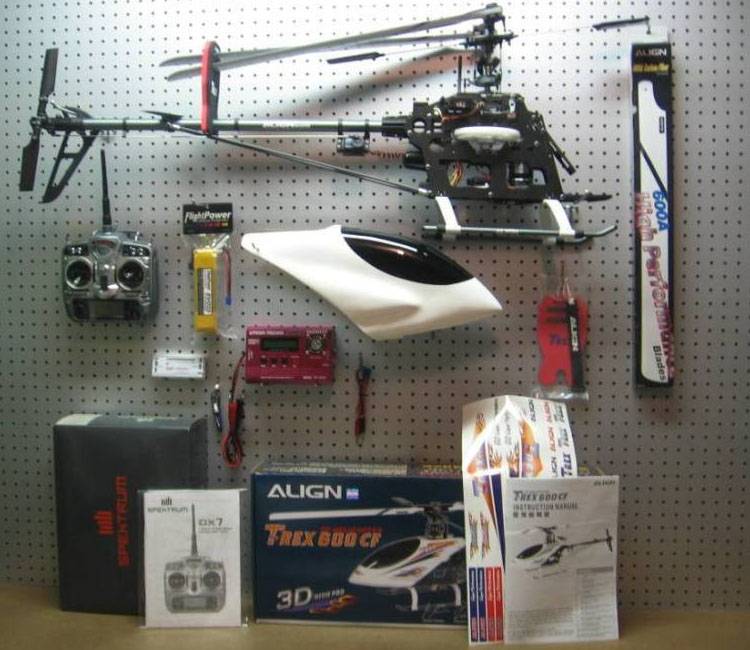 Rtf Align T-rex 600 Cf Rc Helicopter