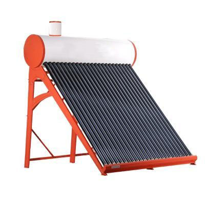 Solar Water Heater With Assistant Water Tank