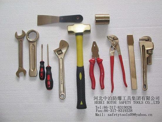 non-sparking safety tools/safety tool sets/non-spark wrench