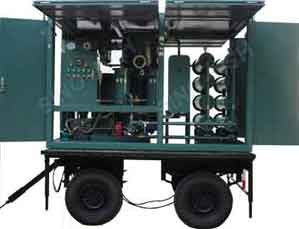 High/low-frenquency Vacuum Transformer Oil Purifier
