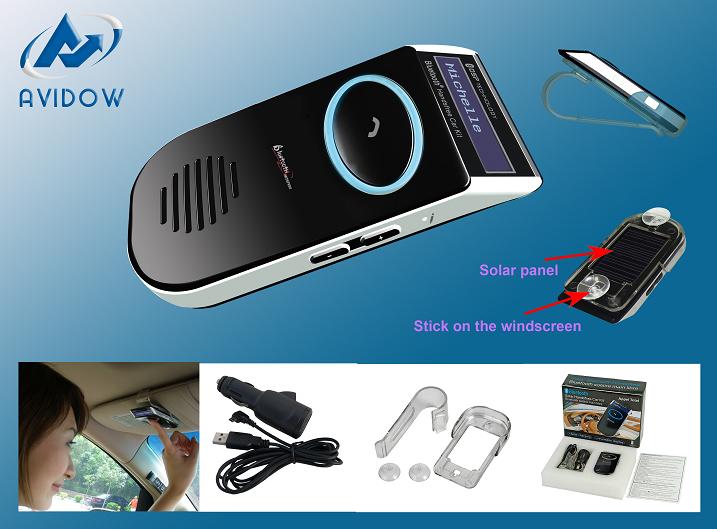 Sell Solar Bluetooth handsfree car kit