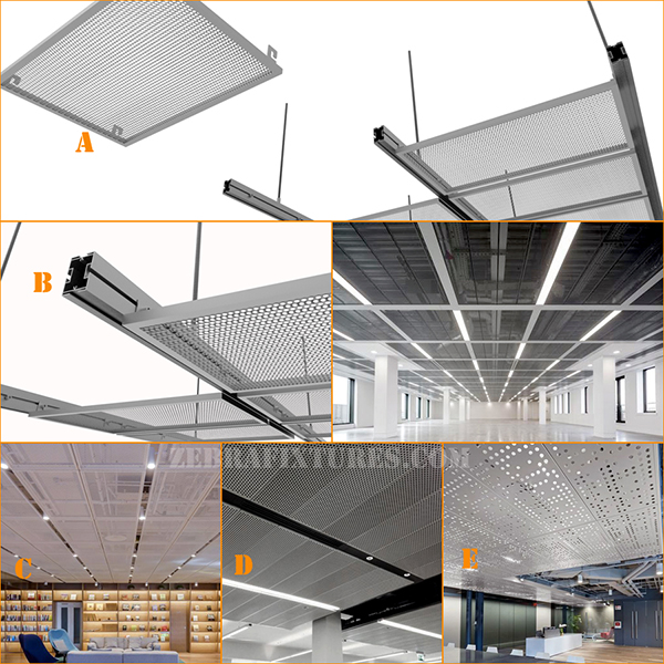 Suspended Ceiling System Zebra Fixtures Company Manufacturer Suspended Ceiling System Zebra Fixtures Company Manufacturer