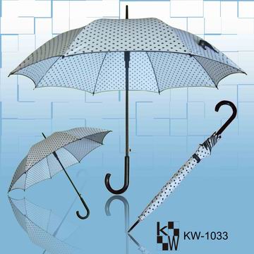 Stick Auto Open Fashion Sun Umbrella