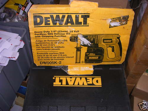 Dewalt (dw005k) - 2 - Cordless Rotary Hammer Drill