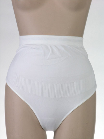 seam free maternity support thong
