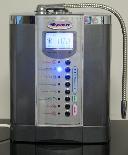 Alkaline water ionizer