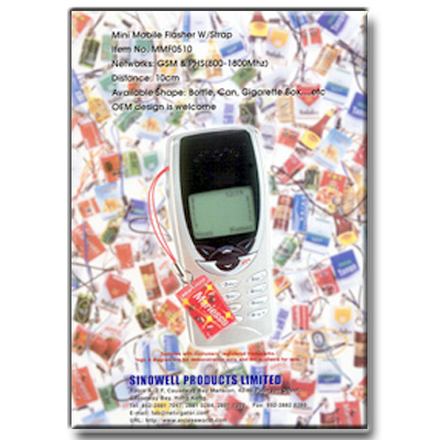 Mobile Phone Mini Flasher w/Strap