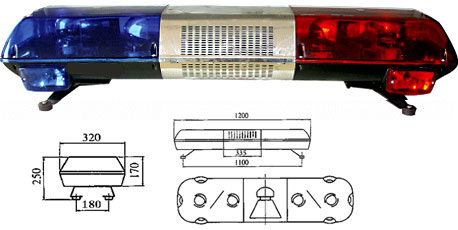 Luz De Advertencia, Barra De Luces De Advertencia