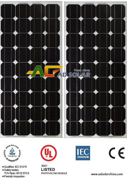 Monocrystalline Silicon Panel 80w