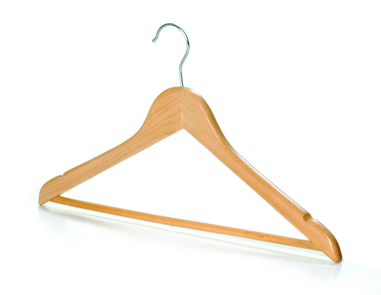 Wooden Hanger, Clothes Hanger, L3011n