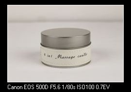 Scented New Massage Candle