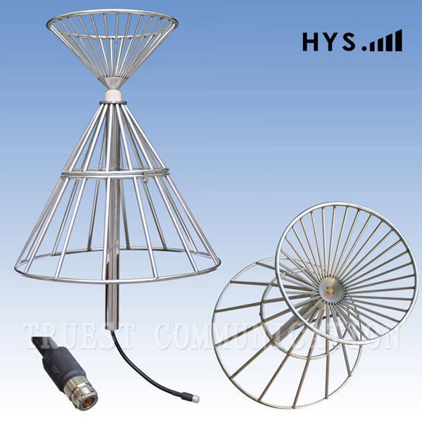 Wide Band Biconical Antenna Tcqk-100/1300-5s