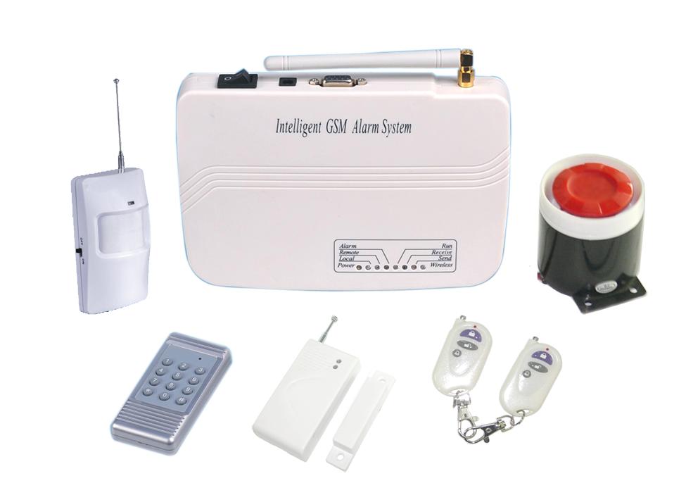 Wireless And Wired Gsm Home Alarm System