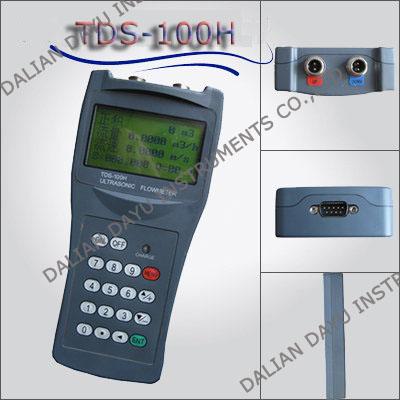 Portable Ultrasonic Flow Transmitter With Clamp On Sensor