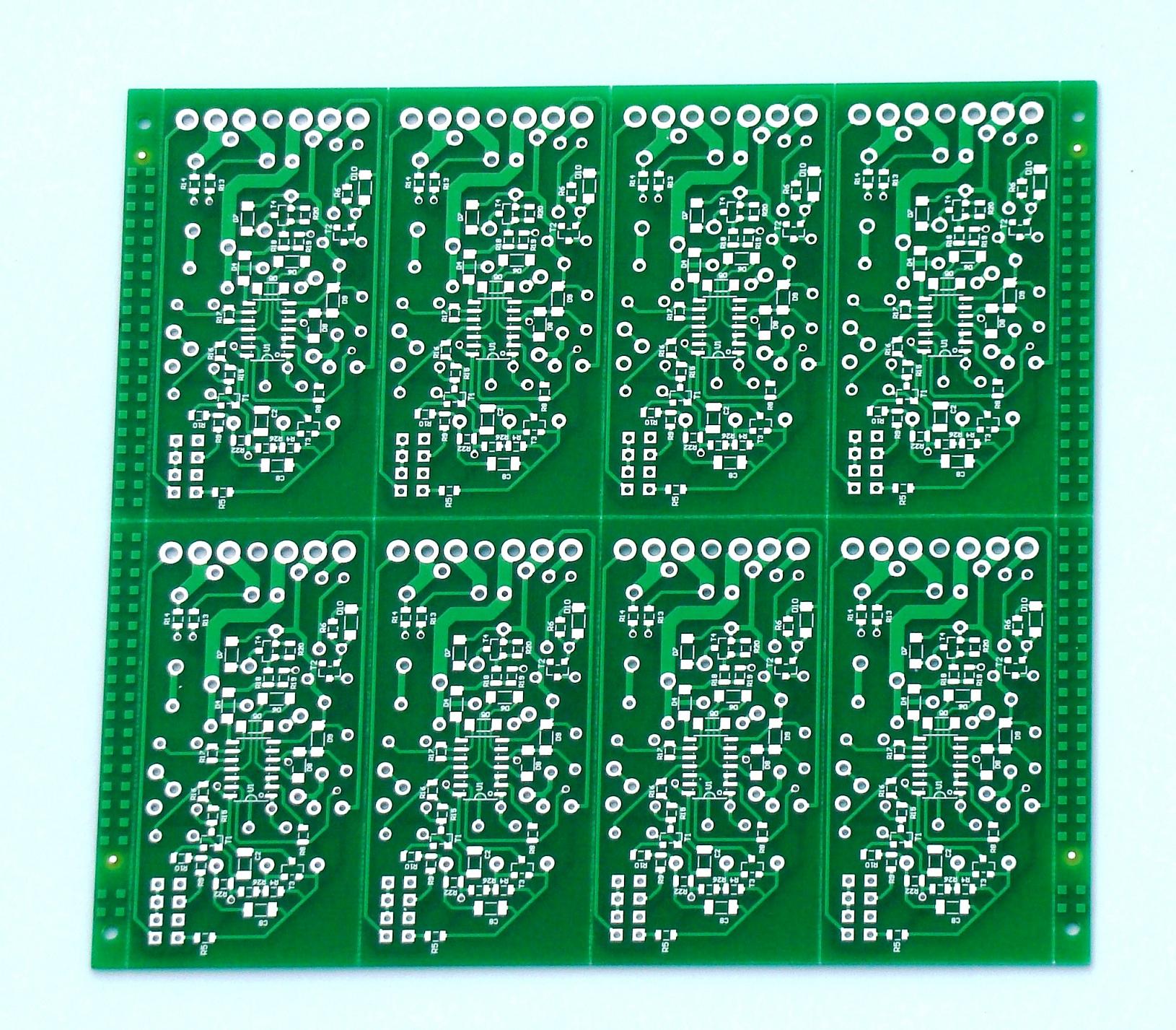 Sell Double-sided Pcbs With Lead-free Hal Assembly, Peelable Mask