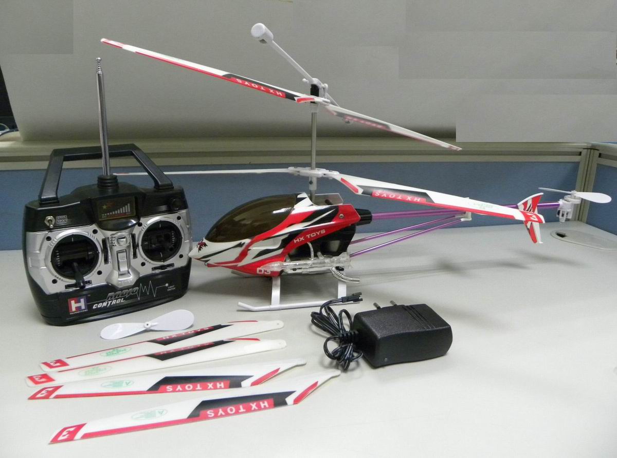 Remote Control 3ch Helicopter With Gyro