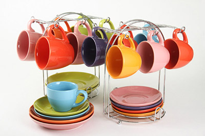 Ceramic Cup With Plate