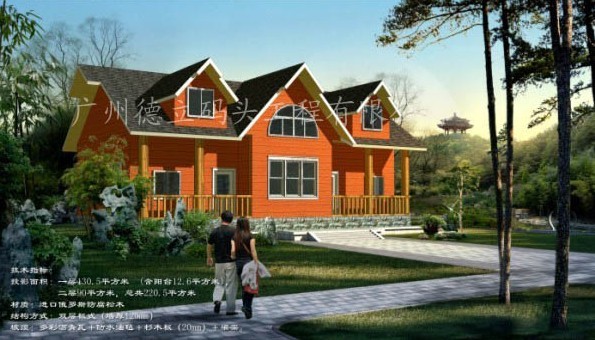 Wooden House, Wooden Buiding, Wooden Villa