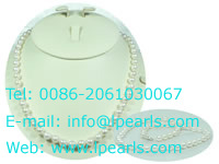 6.5-7mm White Baroque Akoya Pearl Necklace