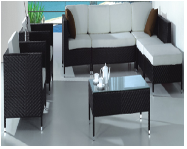 rattan sofa
