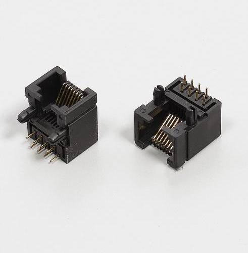 Rj45 Pcb Network Connector Side Entry