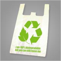 Starch-based Biodegradable Eco-friendly Shopping Bags, Garbage Bags