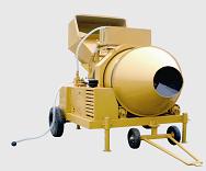 Diesel Engine Powered Concrete Mixer