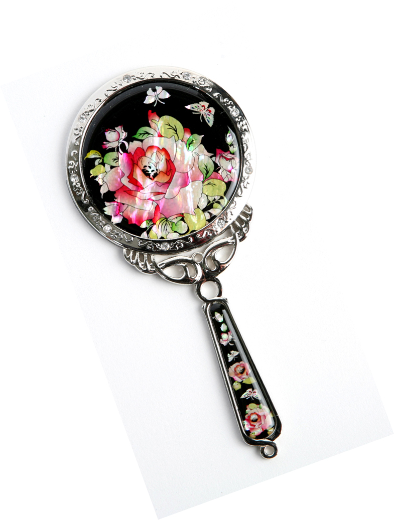 Mother Of Pearl Hand Mirror