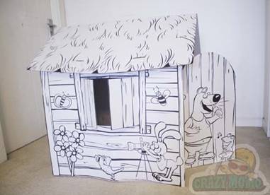 Diy House, Children House, Playing House, Paper House