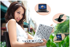 Sell Novel touch screen handwriting rotating panel UMPC netbooks mini laptop MID EPC notebook PC