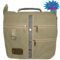 Canvas Shoulder Bag With Handle