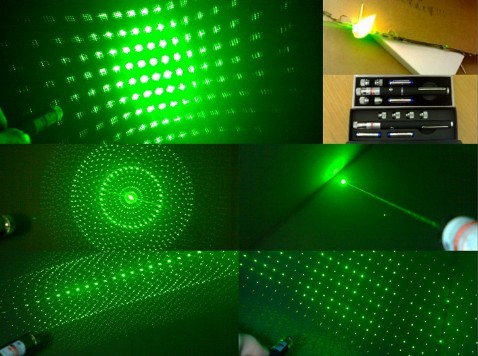 200mw High Powered 5 In 1 Green Laser Pointer/green Laser Pointer Pen Light Matches Free Shipping