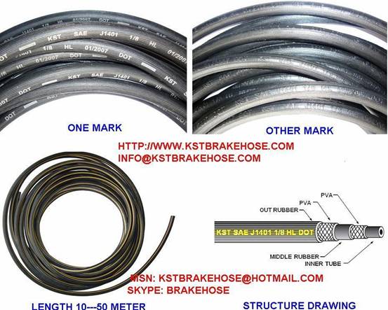Sae J1401, Dot Hydraulic Brake Hose