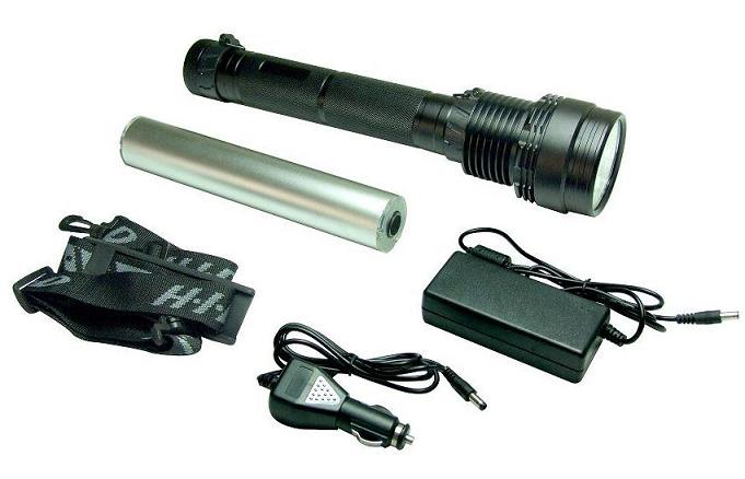 Rechargeable Aluminium 35/28w Hid Flashlight