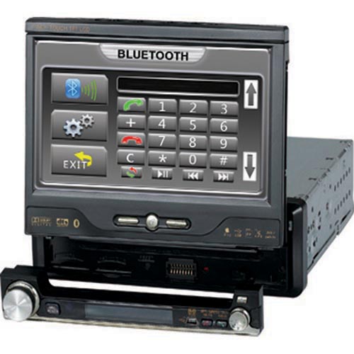 7inch Single Din Bluetooth Car Dvd Player With Tv With Gps