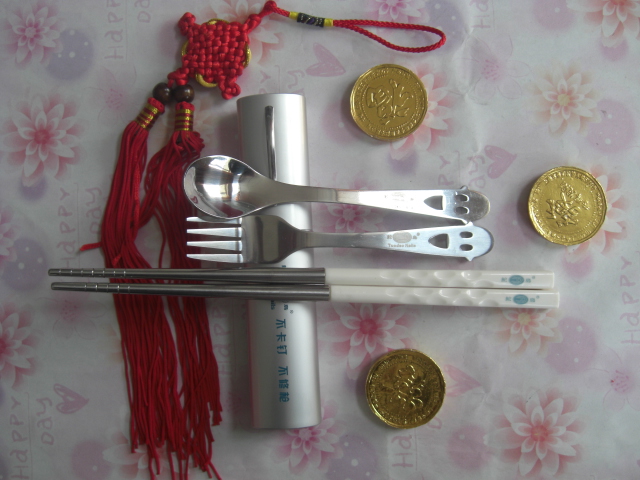 Sell Tableware set knife fork spoon chopsticks