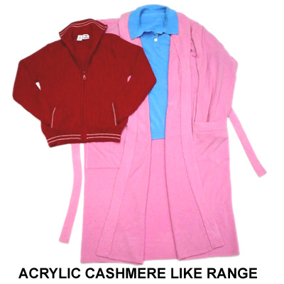 Acrylic Cashmere Like Range