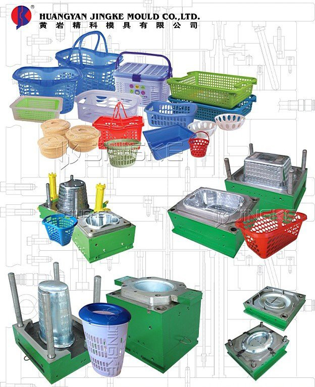 plastic baske mould, injection mould