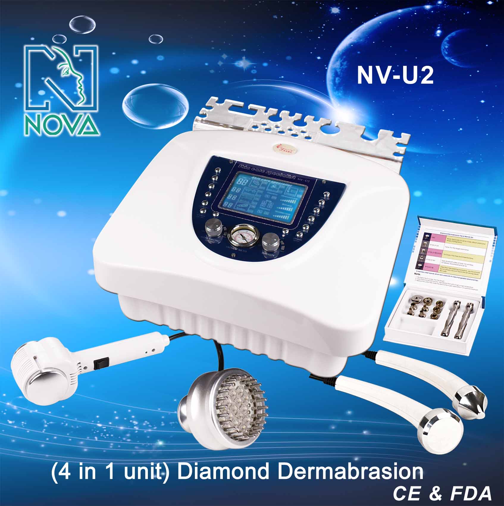 4 Functional Diamond Dermabrasion Machine