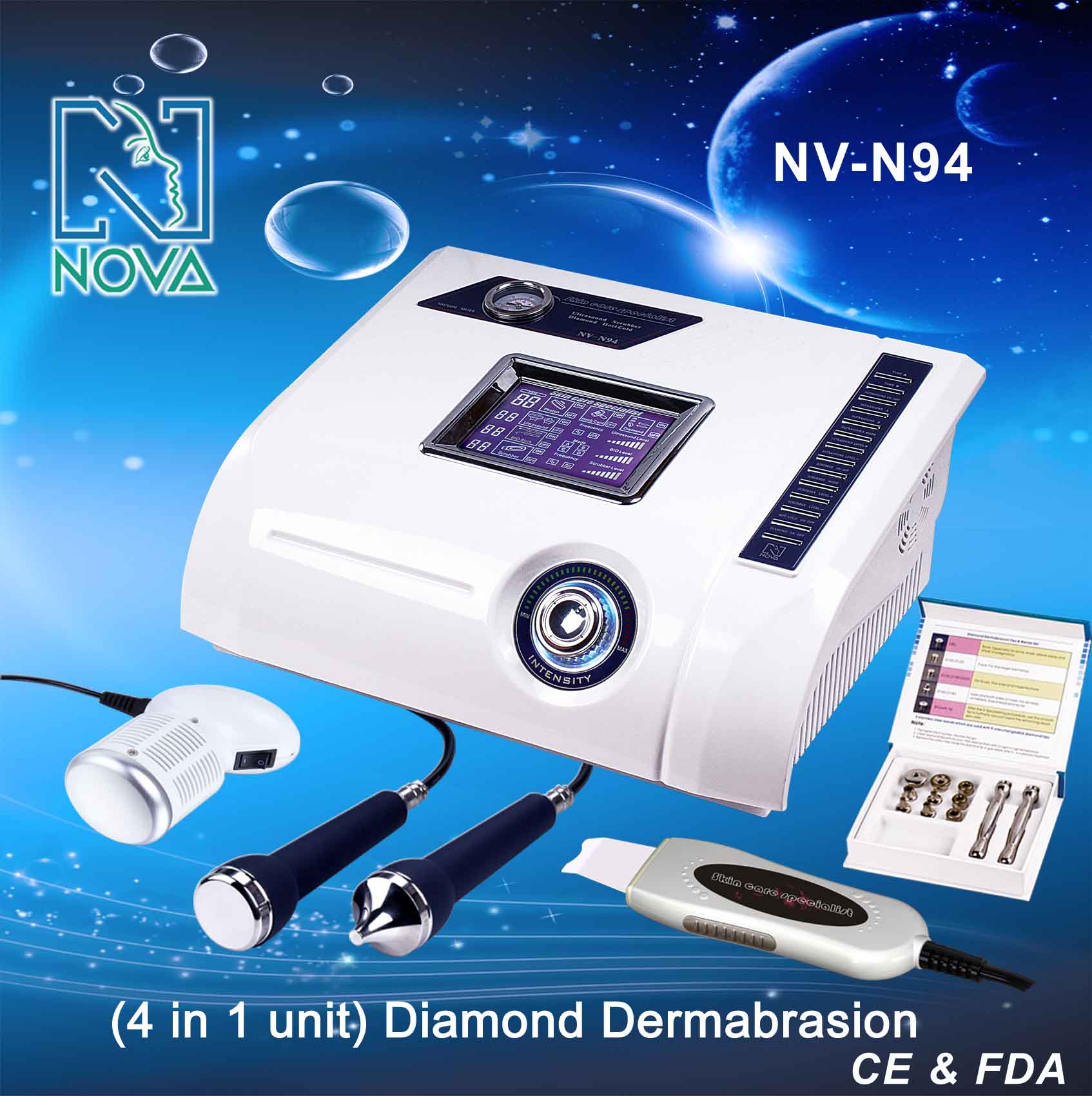 4 functional diamond dermabrasion machine NV-N94