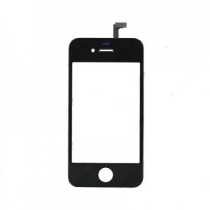 iphone 4 black digitizer with frame