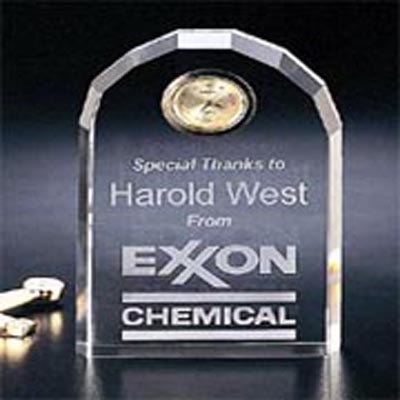 Crystal - Plaque & Award